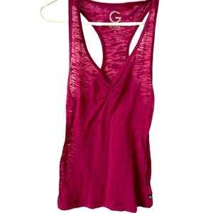 NWOT Gbyguess racer back tank